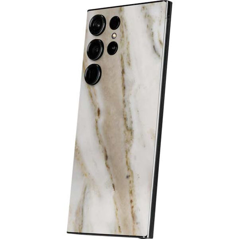Vanilla Marble Galaxy S25 Ultra Skin